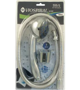 VIOSPIRAL 555/S Σετ Τηλέφωνο Μπάνιου με Σπιράλ VIOSPIRAL 555/S Σετ Τηλέφωνο Μπάνιου με Σπιράλ
