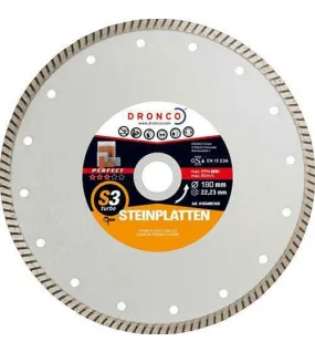 DRONCO PERFECT S3 TURBO ΔΙΑΜΑΝΤΟΔΙΣΚΟΣ ΔΟΜΙΚΩΝ ΥΛΙΚΩΝ 180mm DRONCO PERFECT S3 TURBO ΔΙΑΜΑΝΤΟΔΙΣΚΟΣ ΔΟΜΙΚΩΝ ΥΛΙΚΩΝ 180mm