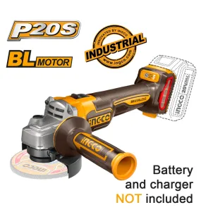 INGCO CAGLI21154 ΓΩΝΙΑΚΟΣ ΤΡΟΧΟΣ ΜΠΑΤΑΡΙΑΣ 115mm 20V Li-Ion SOLO INGCO CAGLI21154 ΓΩΝΙΑΚΟΣ ΤΡΟΧΟΣ ΜΠΑΤΑΡΙΑΣ 115mm 20V Li-Ion SOLO