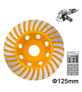 INGCO CGW011251 Δίσκος λείανσης δομικών υλικών 125mm INGCO CGW011251 Δίσκος λείανσης δομικών υλικών 125mm