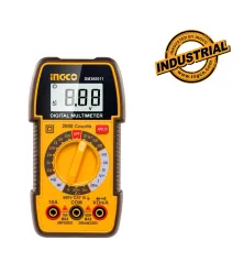 INGCO DM360011 Ψηφιακό Πολύμετρο 600V True RMS με μέτρηση AC/DC/ Αντίστασης/ NCV