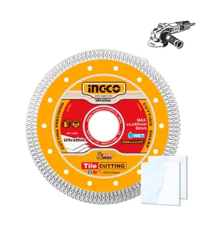 INGCO DMD081251HT Διαμαντόδισκος λεπτός δομικών υλικών 125mm x 1.4mm INGCO DMD081251HT Διαμαντόδισκος λεπτός δομικών υλικών 125mm x 1.4mm