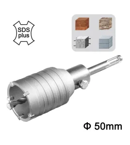 INGCO HCB0501 Ποτηροκορώνα τούβλου SDS plus 50mm INGCO HCB0501 Ποτηροκορώνα τούβλου SDS plus 50mm