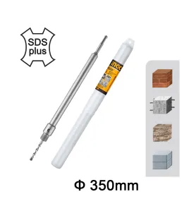 INGCO HCBA13501 Άξονας προέκταση ποτηροκορώνας SDS plus 350mm