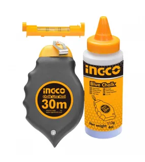 INGCO HCLR0130 ΣΕΤ ΝΗΜΑ ΑΛΦΑΔΙ ΩΧΡΑΣ 30mt INGCO HCLR0130 ΣΕΤ ΝΗΜΑ ΑΛΦΑΔΙ ΩΧΡΑΣ 30mt