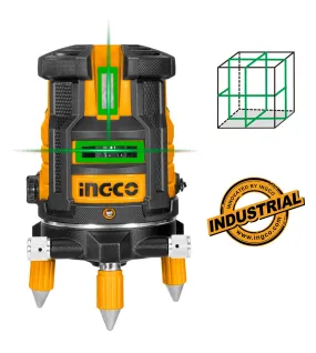 INGCO HLL305205 Αυταλφαδιαζόμενο Laser με 5 πράσινες δέσμες INGCO HLL305205 Αυταλφαδιαζόμενο Laser με 5 πράσινες δέσμες
