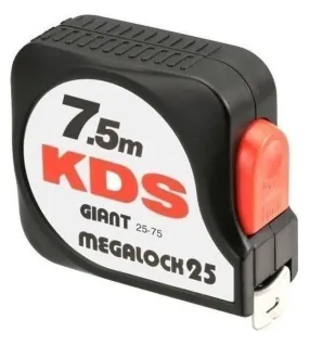 KDS ΜΕΤΡΟ ΡΟΛΛΟ GIANT MEGALOCK 7.5x25 