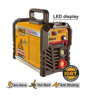 INGCO MMA16028 ΗΛΕΚΤΡΟΚΟΛΛΗΣΗ INVERTER 160A INGCO MMA16028 ΗΛΕΚΤΡΟΚΟΛΛΗΣΗ INVERTER 160A