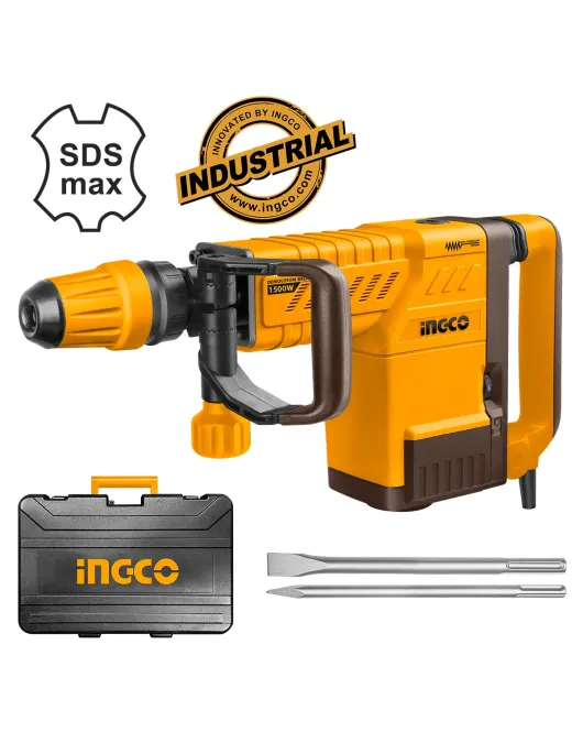 INGCO PDB15006 Πιστολέτο Κρουστικό Σκαπτικό SDS MAX 1500W