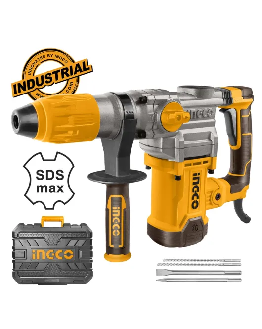 INGCO RH1600388 Πιστολέτο Περιστροφικό Κρουστικό SDS Max 1600 Watt