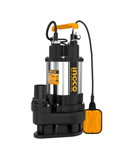 INGCO SPDS7508 Υποβρύχια Αντλία Λυμάτων με Κοπτήρα INOX 750 Watt