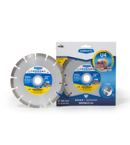 DRONCO SUPERIOR U4 ΔΙΑΜΑΝΤΟΔΙΣΚΟΣ ΔΟΜΙΚΩΝ ΥΛΙΚΩΝ 180mm