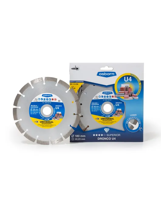 DRONCO SUPERIOR U4 ΔΙΑΜΑΝΤΟΔΙΣΚΟΣ ΔΟΜΙΚΩΝ ΥΛΙΚΩΝ 180mm