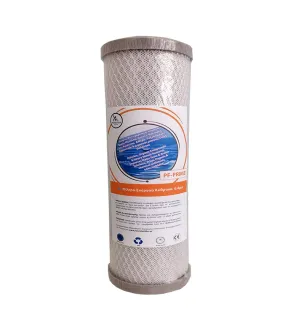 POSEIDON FILTER PF-PRIME 10" Ανταλλακτικό φίλτρο συμπαγούς ενεργού άνθρακα με 0,4 micron διαπερατότητα και αντιβακτηριακή δράση POSEIDON FILTER PF-PRIME 10" Ανταλλακτικό φίλτρο συμπαγούς ενεργού άνθρακα με 0,4 micron διαπερατότητα και αντιβακτηριακή δράση