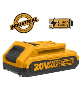 INGCO FBLI2001 ΕΠΑΓΓΕΛΜΑΤΙΚΗ ΜΠΑΤΑΡΙΑ 20V 2.0Ah Li-Ion INGCO FBLI2001 ΕΠΑΓΓΕΛΜΑΤΙΚΗ ΜΠΑΤΑΡΙΑ 20V 2.0Ah Li-Ion