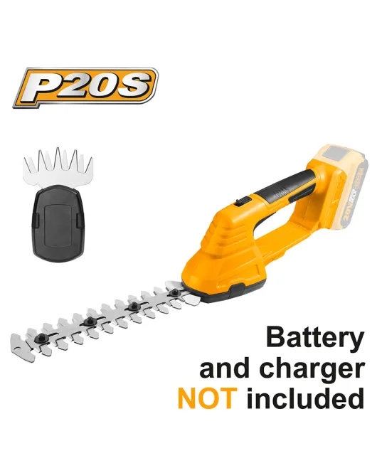 INGCO CSTLI2001 ΨΑΛΙΔΙ ΧΟΡΤΟΥ ΚΑΙ ΘΑΜΝΩΝ ΜΠΑΤΑΡΙΑΣ 20V Li-Ion SOLO