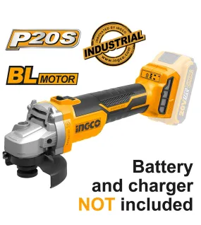 INGCO CAGLI201258 ΕΠΑΓΓΕΛΜΑΤΙΚΟΣ ΓΩΝΙΑΚΟΣ ΤΡΟΧΟΣ ΜΠΑΤΑΡΙΑΣ 20V SOLO INGCO CAGLI201258 ΕΠΑΓΓΕΛΜΑΤΙΚΟΣ ΓΩΝΙΑΚΟΣ ΤΡΟΧΟΣ ΜΠΑΤΑΡΙΑΣ 20V SOLO