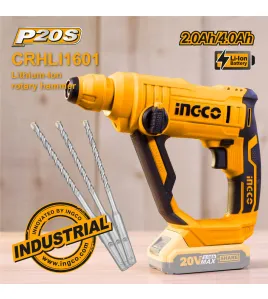 INGCO CRHLI1601 ΠΕΡΙΣΤΡΟΦΙΚΟ ΚΡΟΥΣΤΙΚΟ ΜΠΑΤΑΡΙΑΣ 20V Li-Ion SOLO INGCO CRHLI1601 ΠΕΡΙΣΤΡΟΦΙΚΟ ΚΡΟΥΣΤΙΚΟ ΜΠΑΤΑΡΙΑΣ 20V Li-Ion SOLO