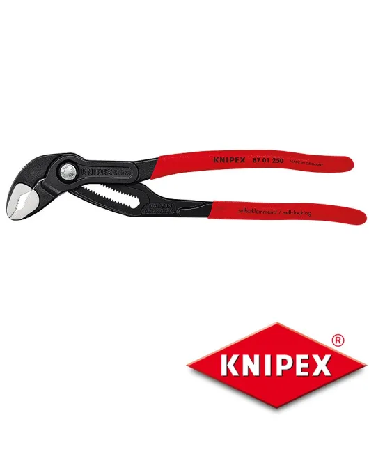 ΓΚΑΖΟΤΑΝΑΛΙΑ KNIPEX COBRA 250mm 8701250 ΓΚΑΖΟΤΑΝΑΛΙΑ KNIPEX COBRA 250mm 8701250